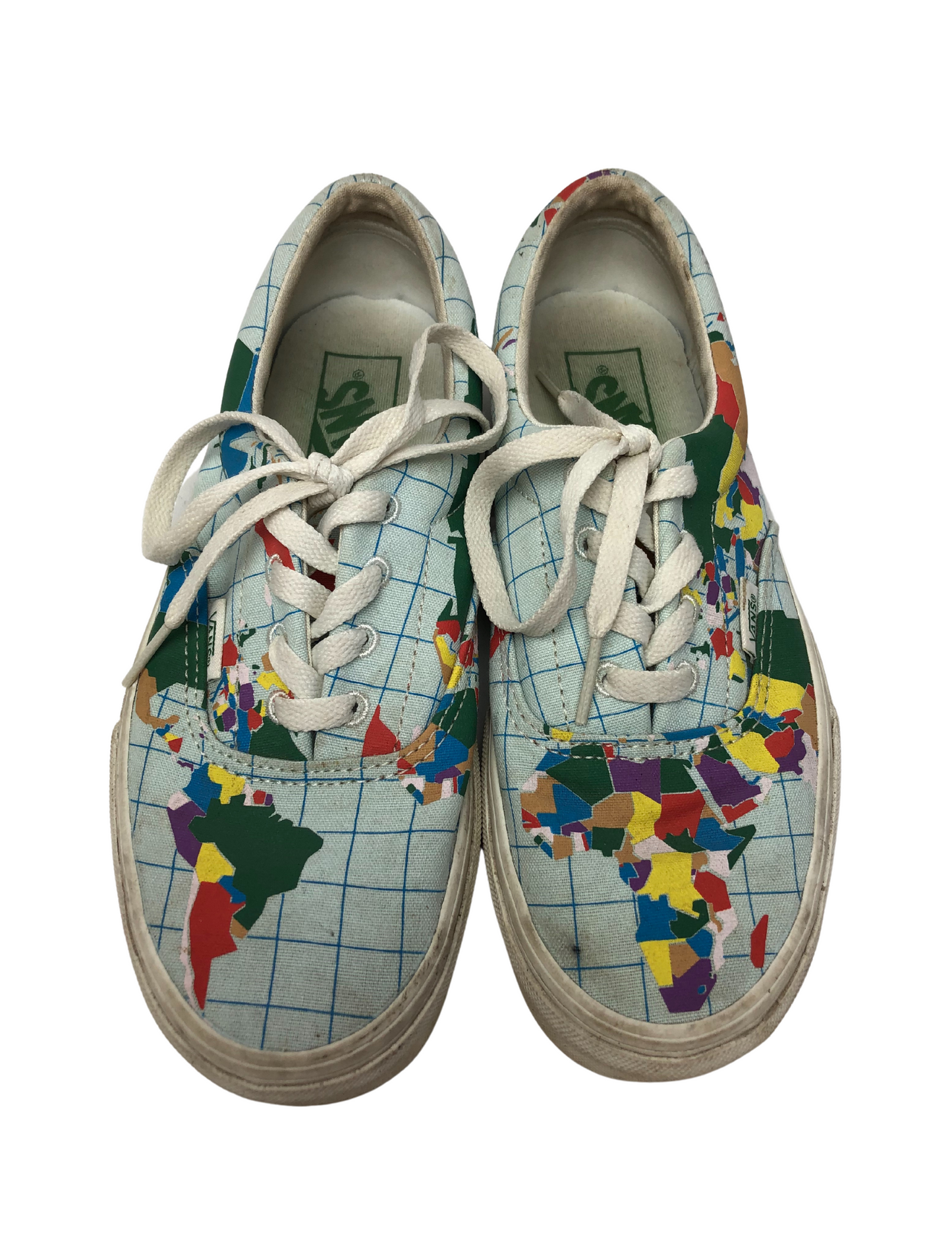 Vans x Save Our Planet Map Limited Edition Sneakers Sz6