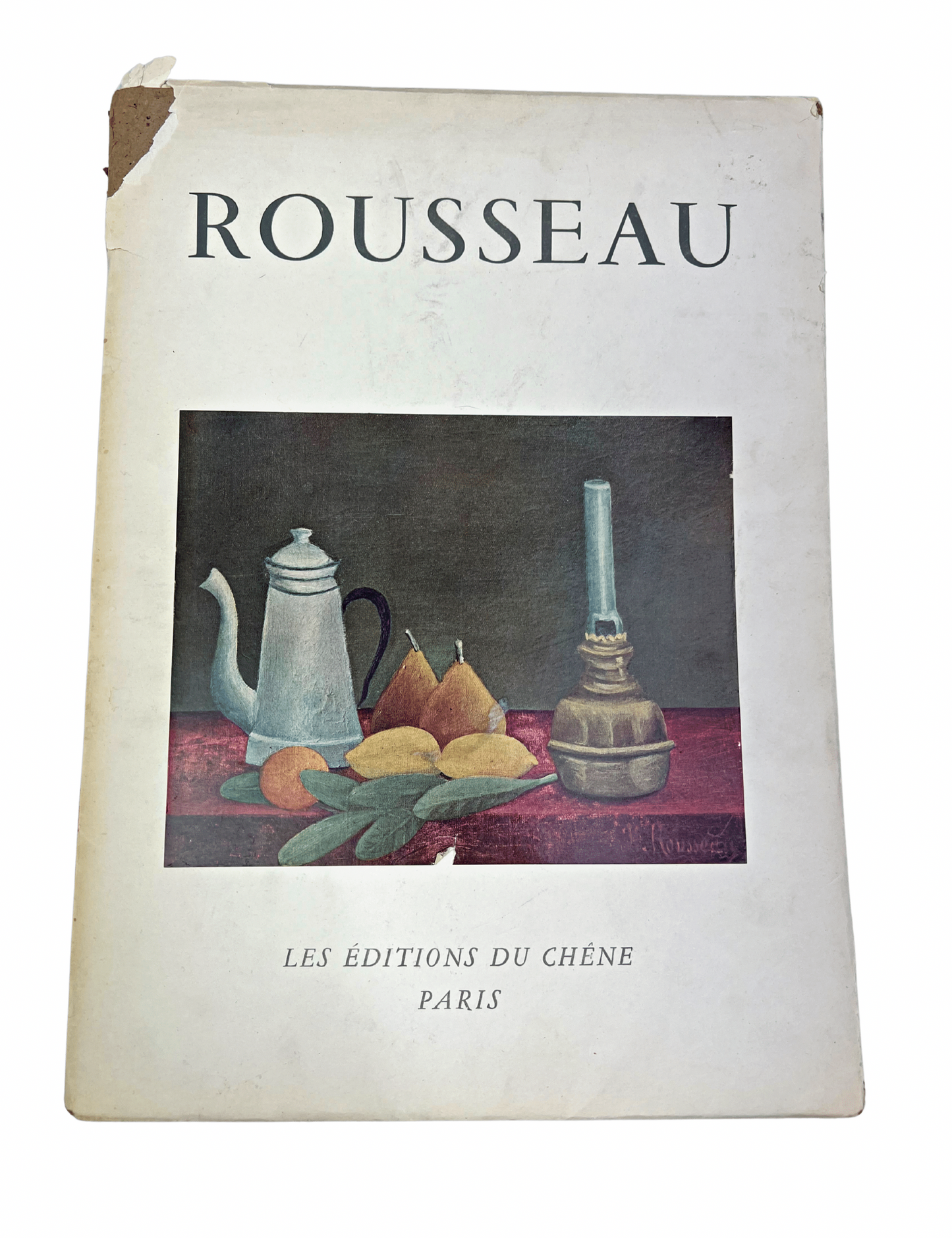 Vintage 1951 Henri Rousseau French Art Print Book