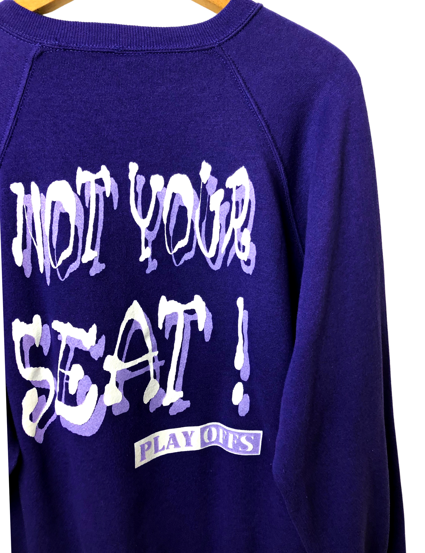 Vintage 90’s Rollerblading “Hit the Street, Not Your Seat” Playoffs Jerzees Sweatshirt