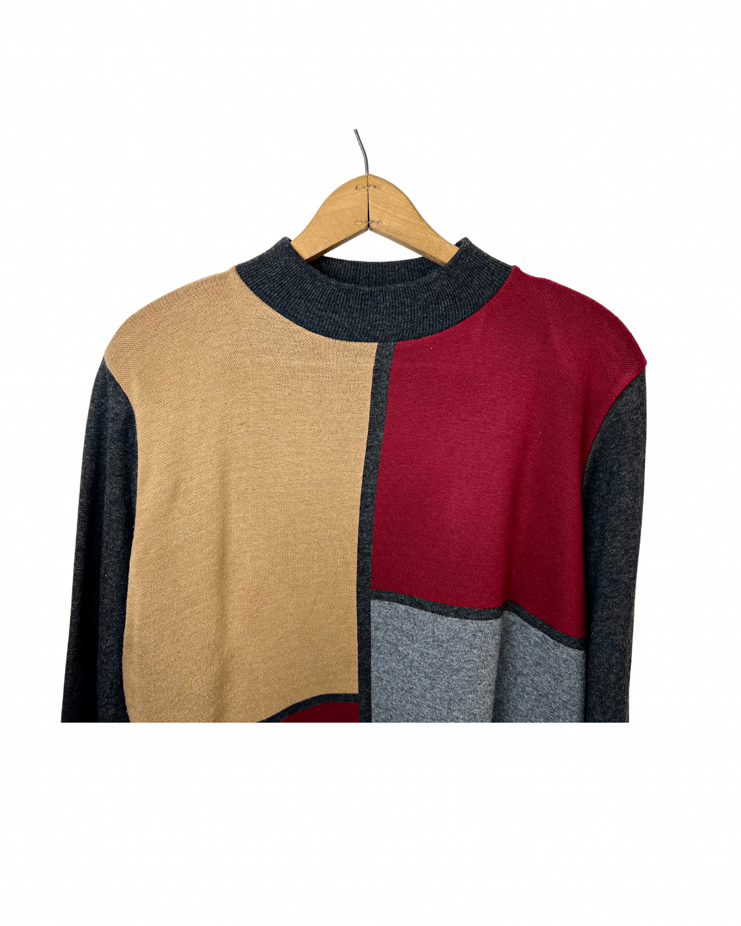 90’s Mod Square Mockneck Sweater