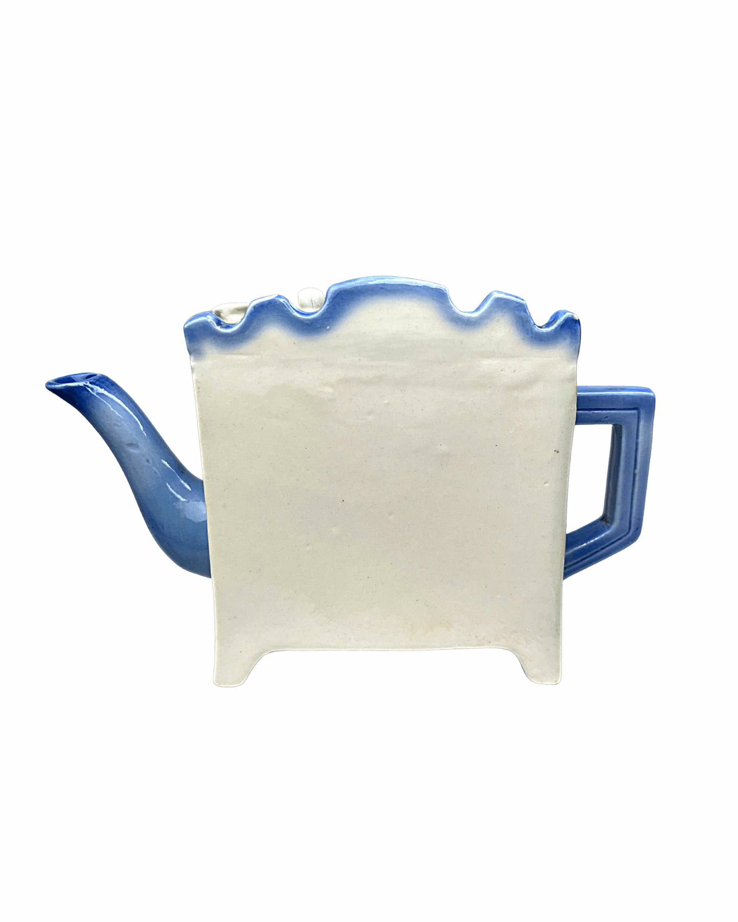 Vintage Stove Oven Ceramic Small Teapot