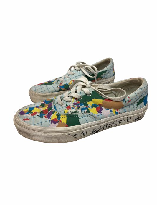 Vans x Save Our Planet Map Limited Edition Sneakers Sz6