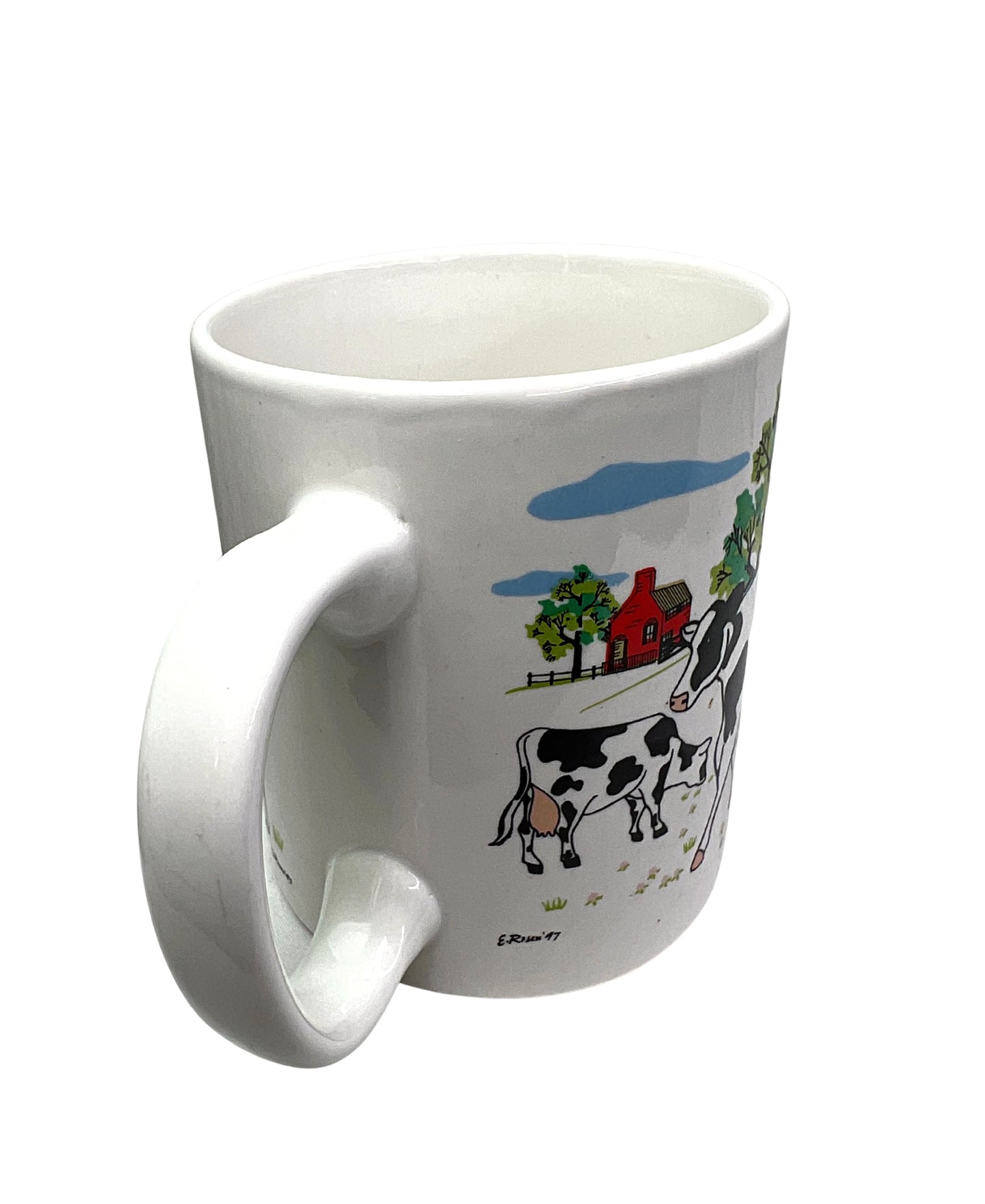 80’s Cow Cute Calf Barn Cottagecore Coffee Mug