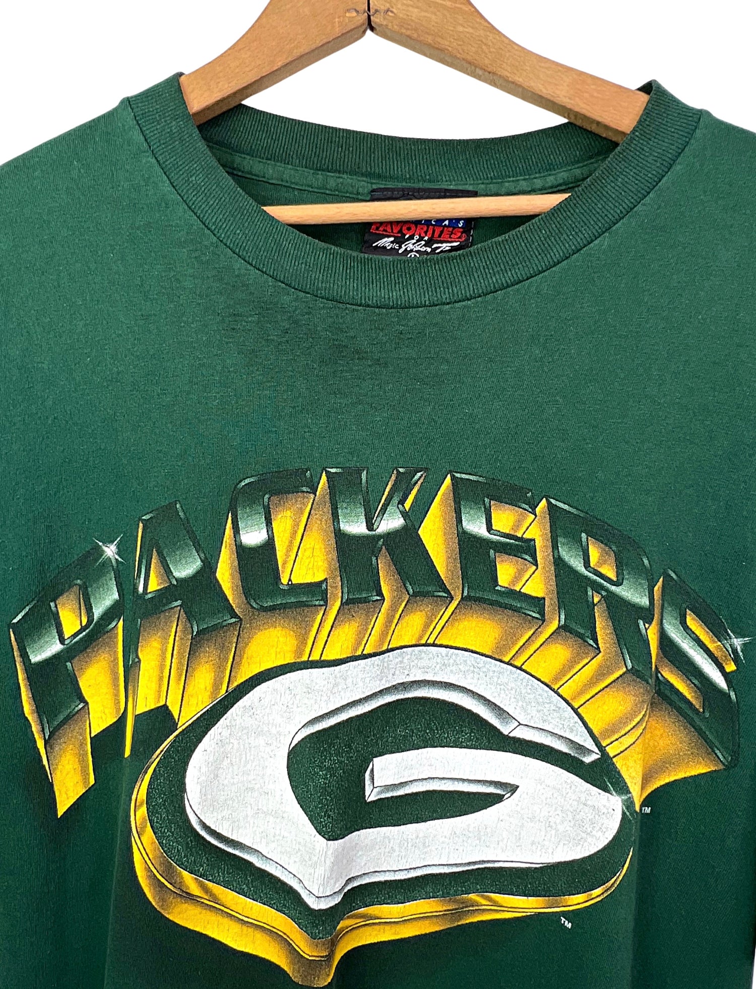 Pro Player, Shirts, Vintage Pro Player Green Bay Packers Crew Neck