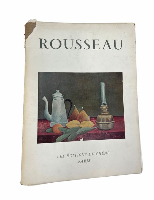 Vintage 1951 Henri Rousseau French Art Print Book