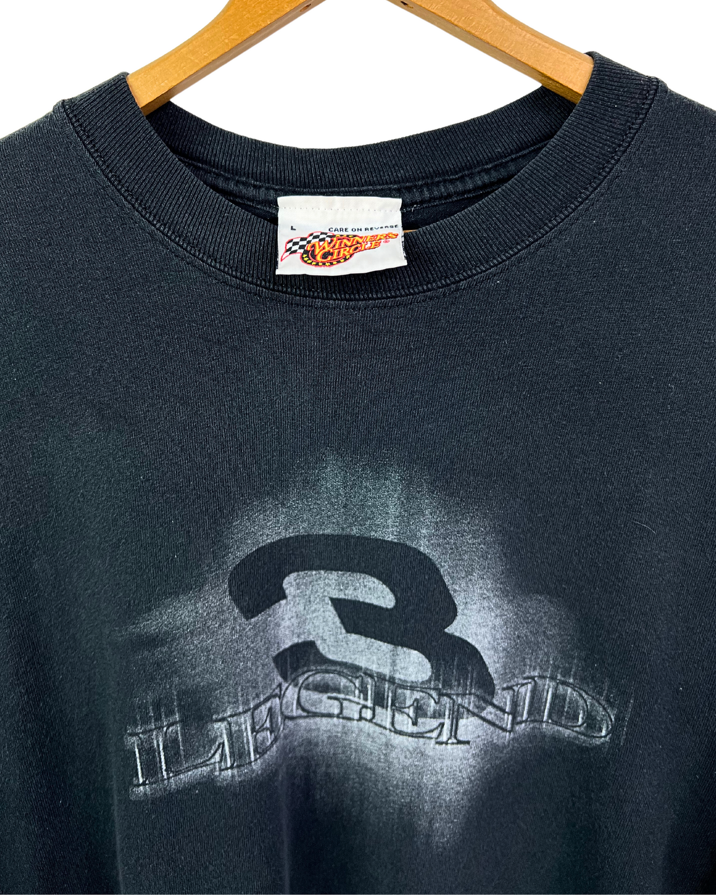 Vintage 2000 Dale Earnhardt #3 NASCAR Legend Career Making of a True Champion T-Shirt Size L