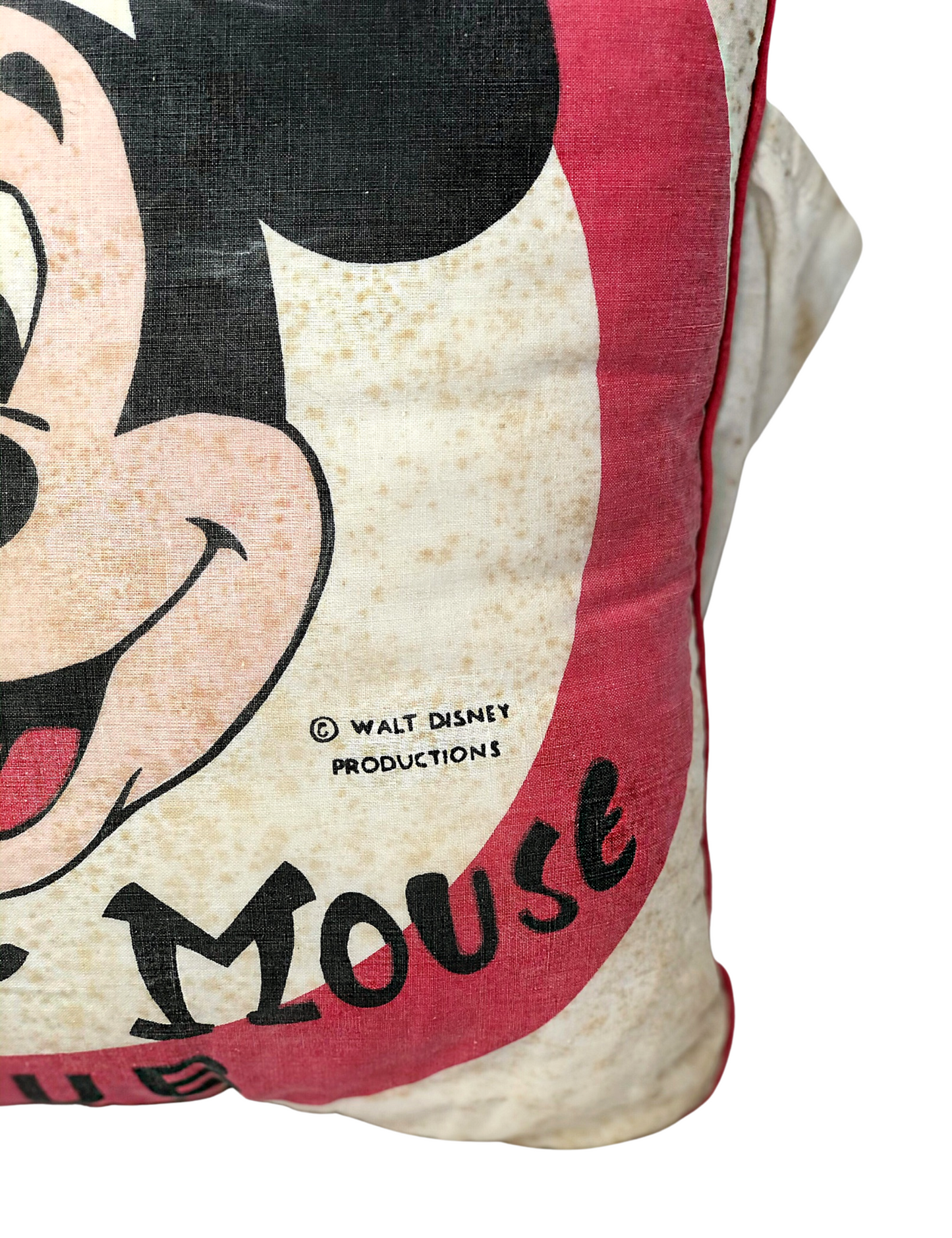 50’s Mickey Mouse Club Walt Disney 13x13 Throw Pillow