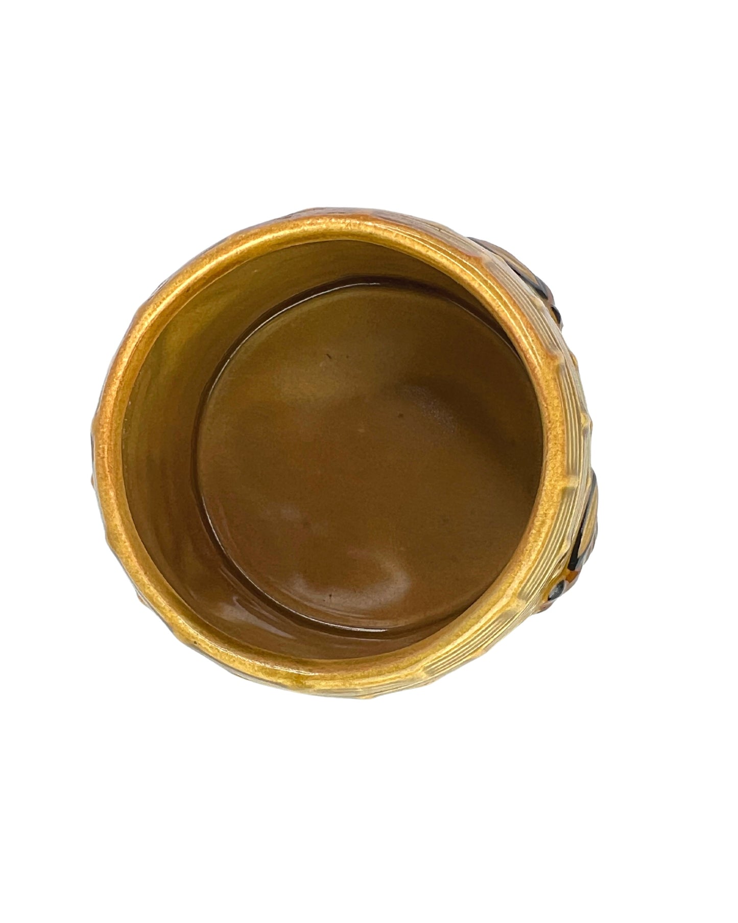 Vintage Honey Bee Beehive Honey Jar 2Pc