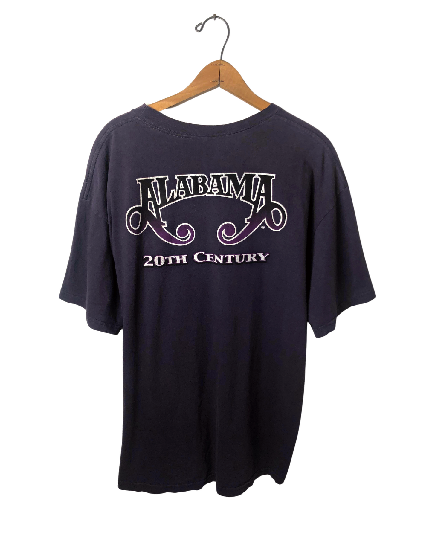 Vintage 1999 Alabama 20th Century Album Country Band Tshirt