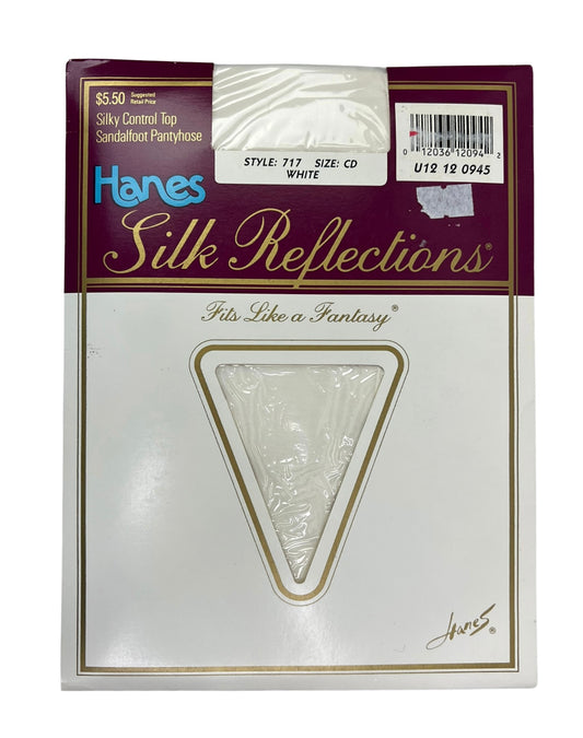 1989 Hane’s Silk Reflections Hosiery Pantyhose