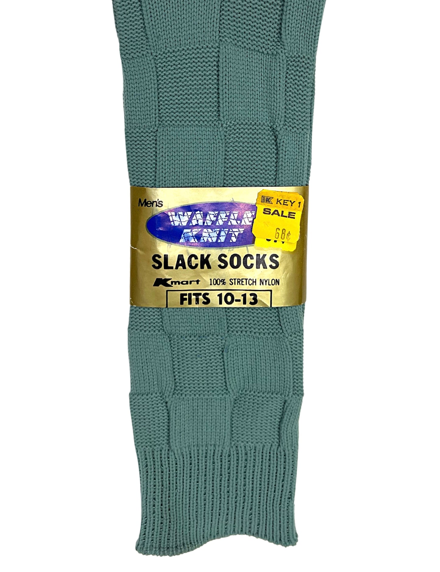 70’s Kmart Waffle Knit Slack Socks DEADSTOCK
