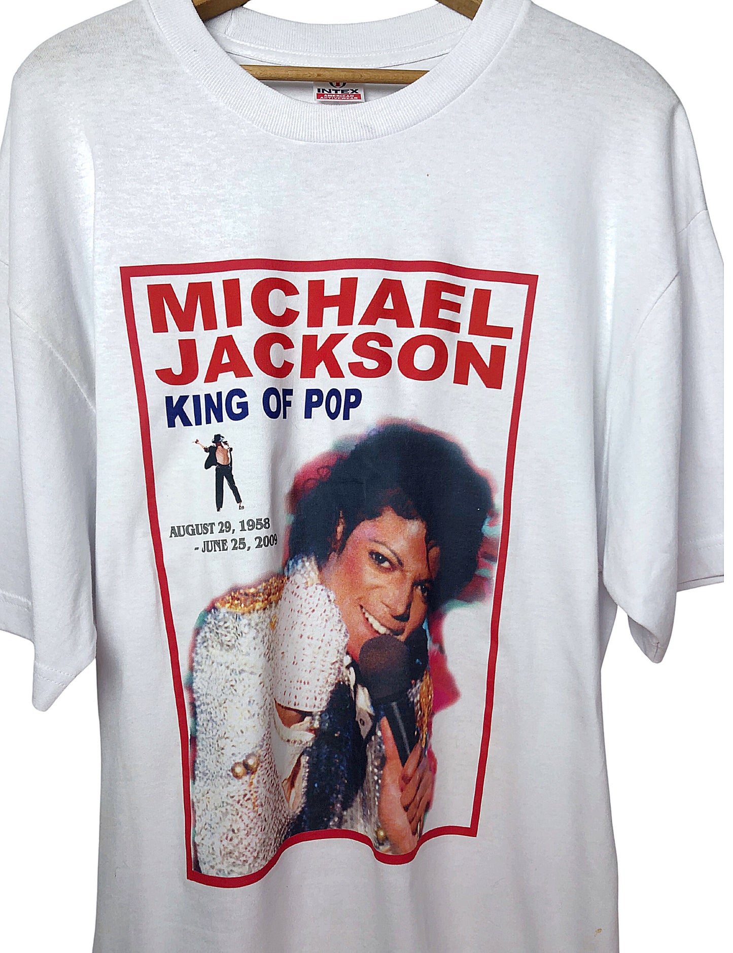 00’s Michael Jackson King of Pop RIP Rap Tshirt