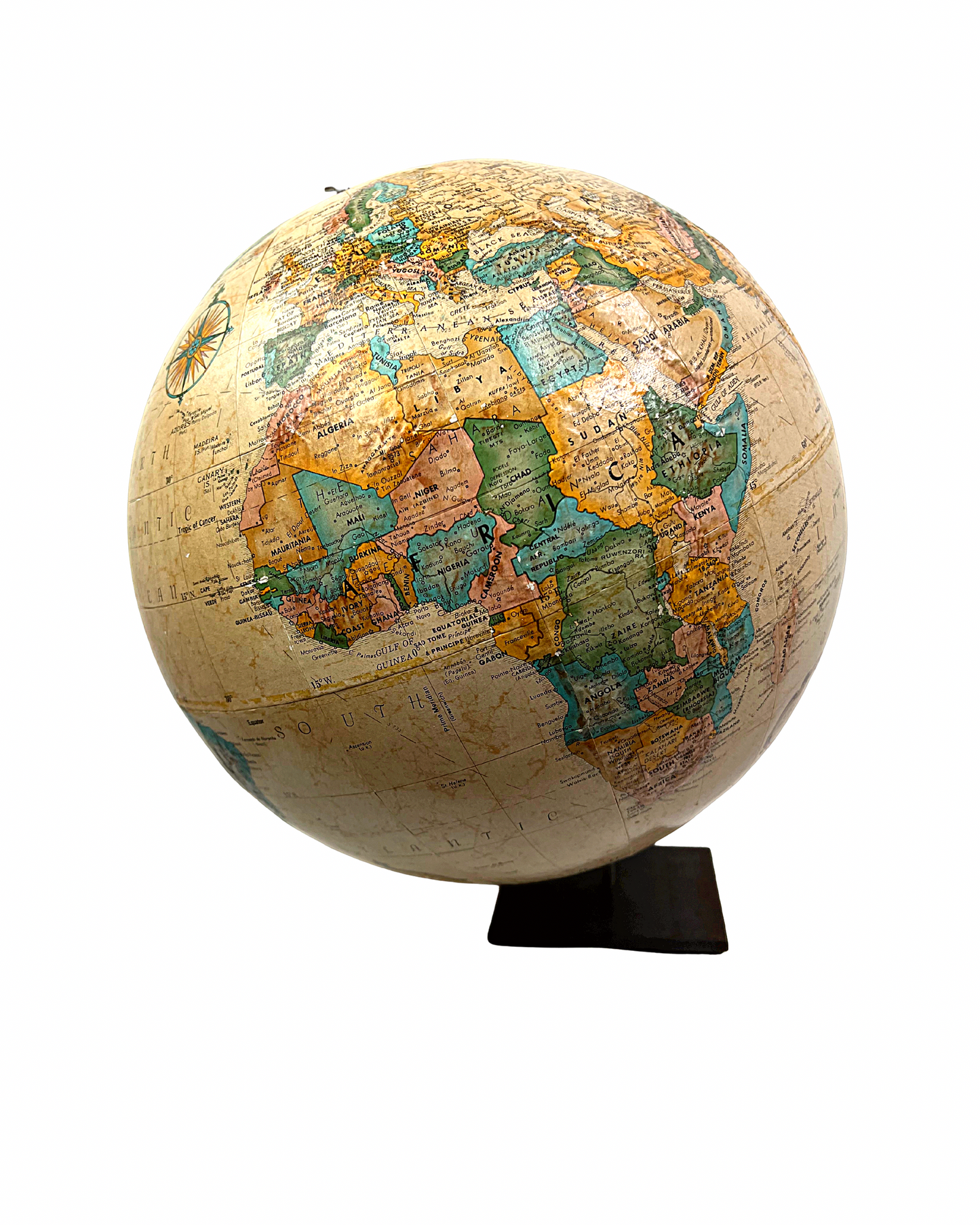 50’s Replogle 12” World Classic Desktop Globe