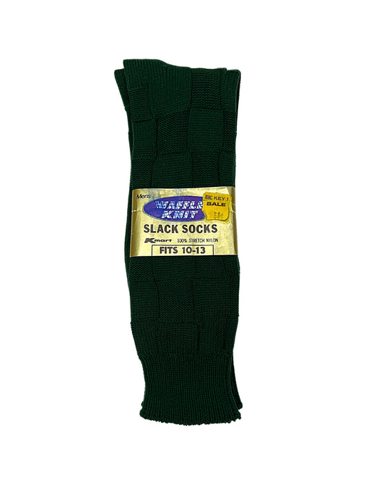 70’s Kmart Waffle Knit Slack Socks DEADSTOCK