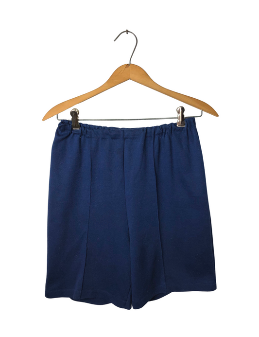 70’s Navy Blue Retro High Waist Shorts