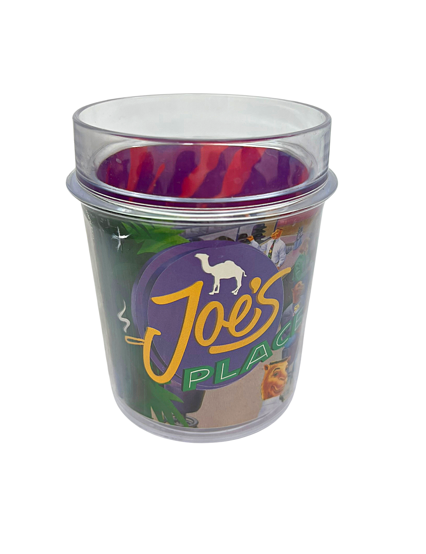 90’s Joe Camel Joe’s Place Promotional 12oz Thermo-Serv Insulated Cup