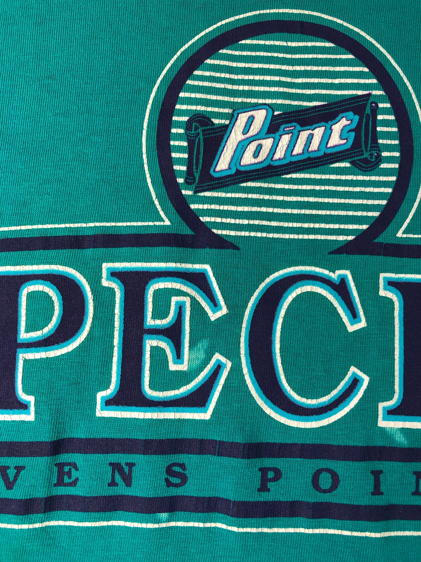 Vintage 80’s Point Special Stevens Point Layered Roll Sleeve T-shirt