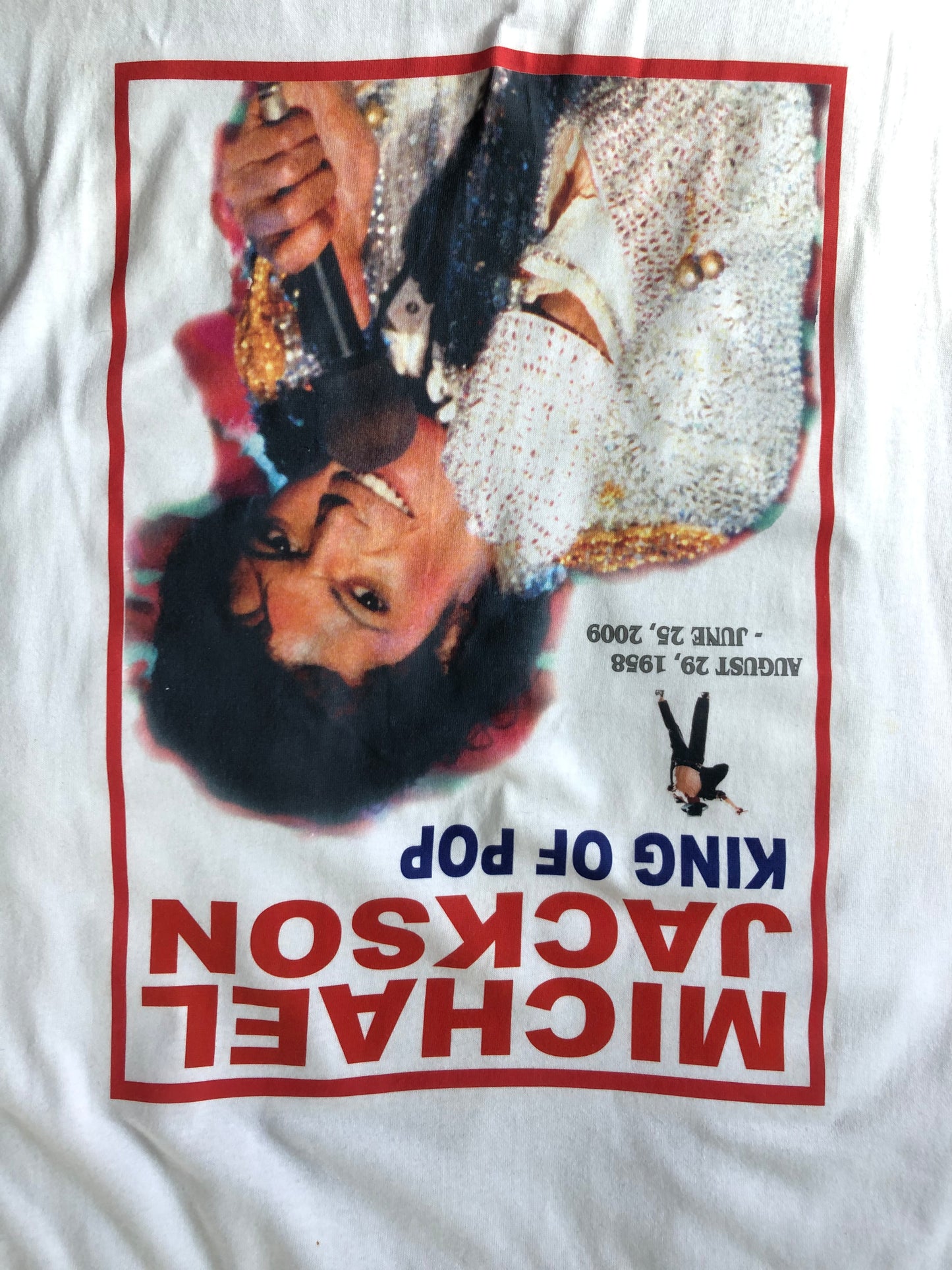 00’s Michael Jackson King of Pop RIP Rap Tshirt