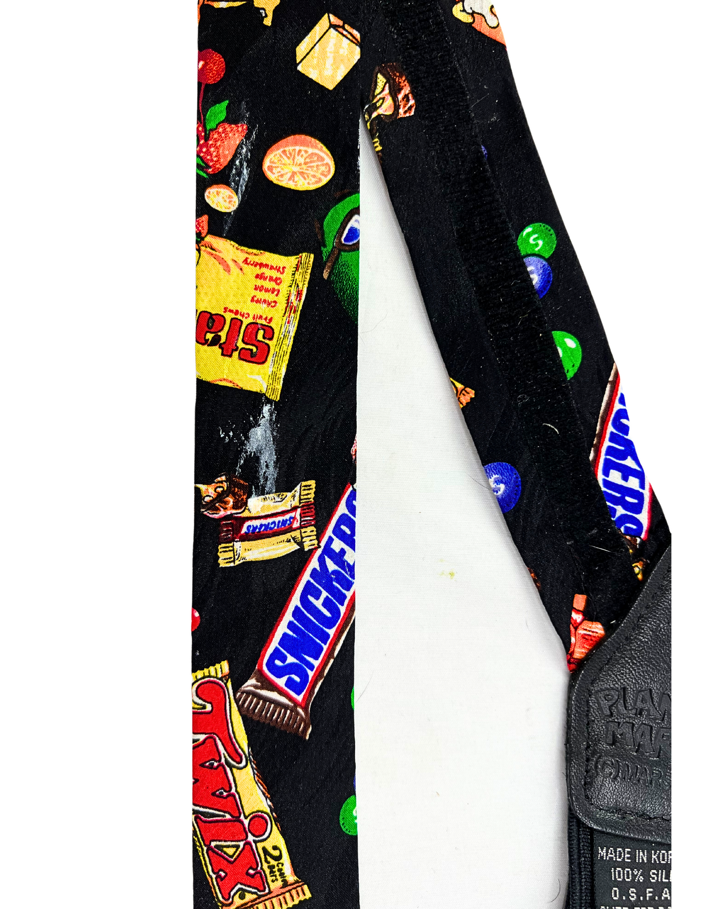 90’s Planet Mars Candy Silk Suspenders One Size