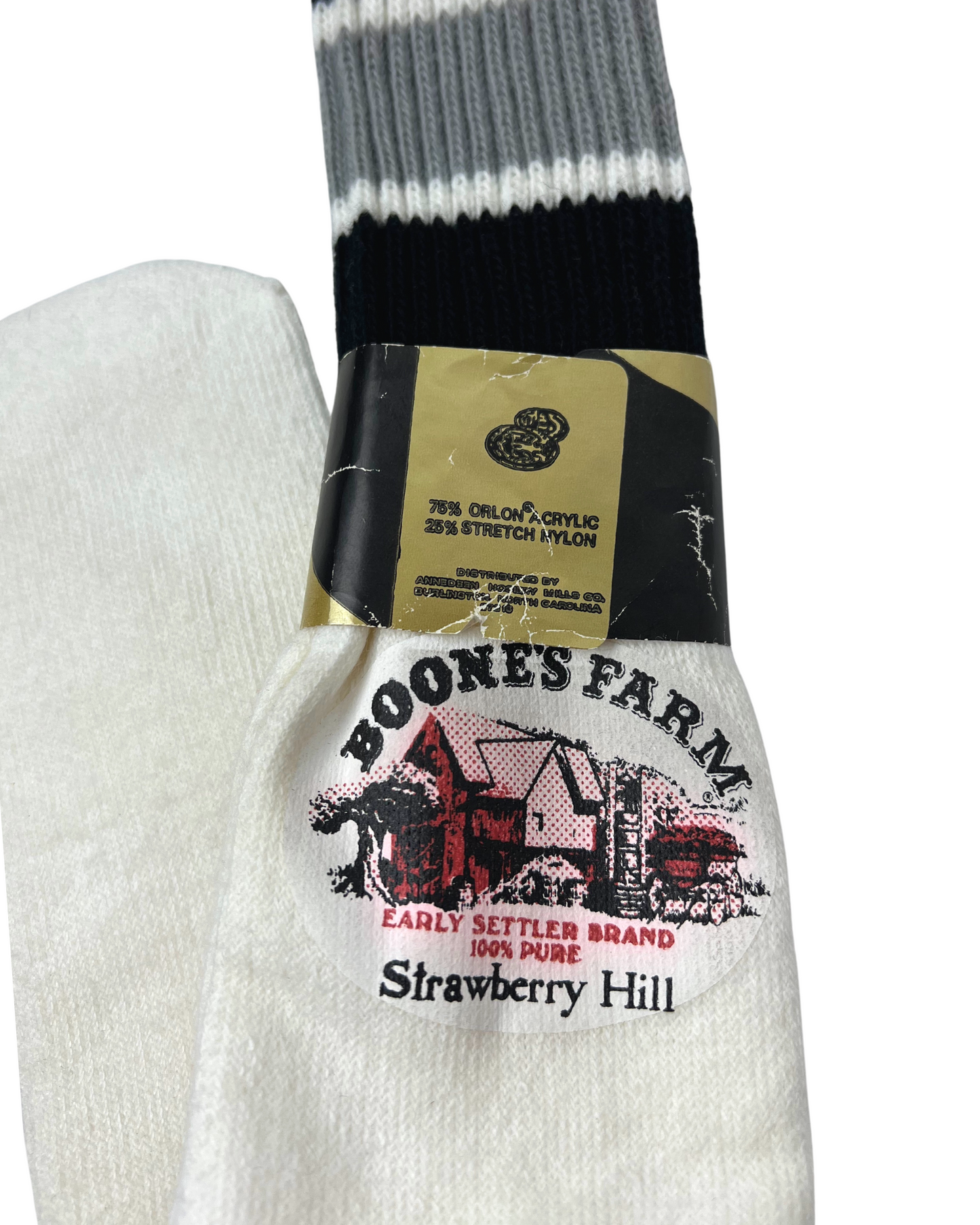 80’s Boone’s Farm Wine Strawberry Hills Tube Socks