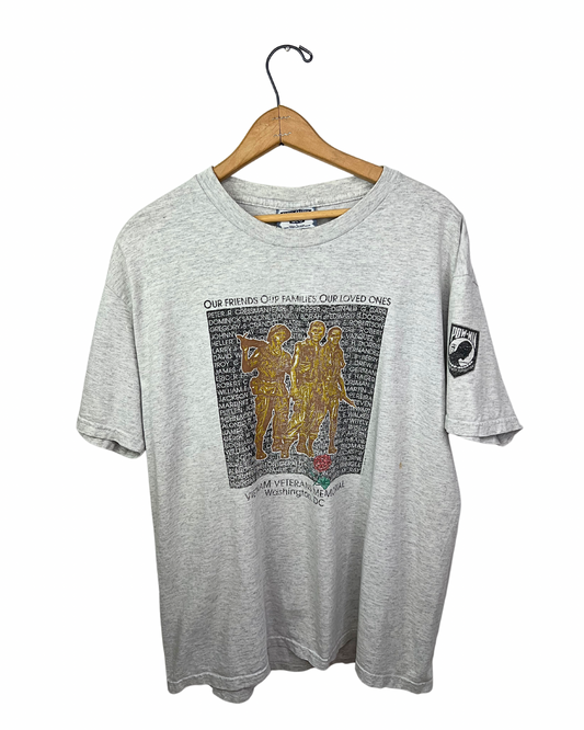 90's Vietnam Vets Memorial POW T-Shirt Size L
